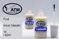 Preview: Ford, Silver Metallic, 14 / 6041: 20ml Lackstift + 20ml Klarlack - Set, von ATW Autoteile West.